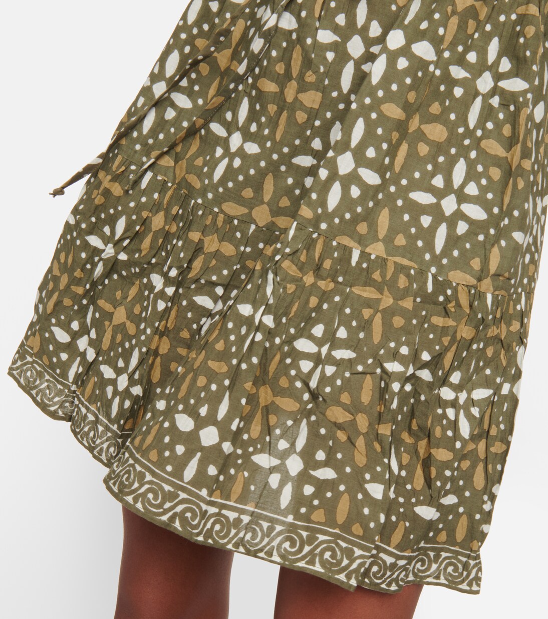 Robe Katarina imprimée en coton | Velvet