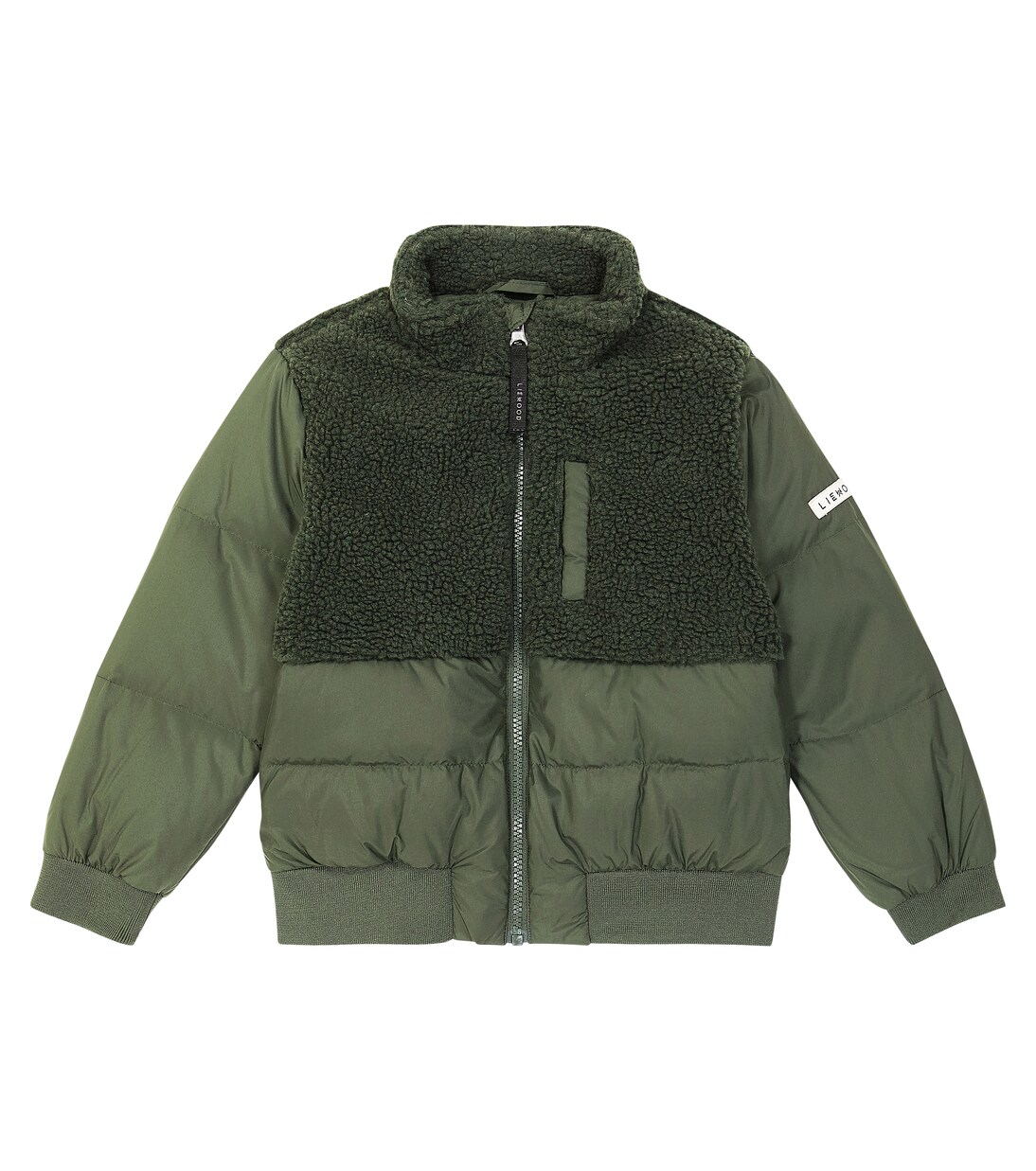 Marlin fleece-trimmed down jacket | Liewood