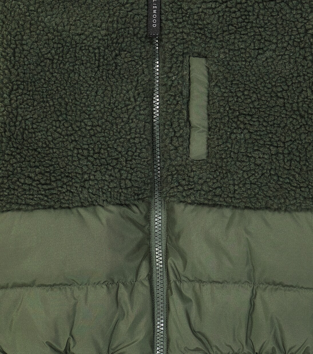 Marlin fleece-trimmed down jacket | Liewood