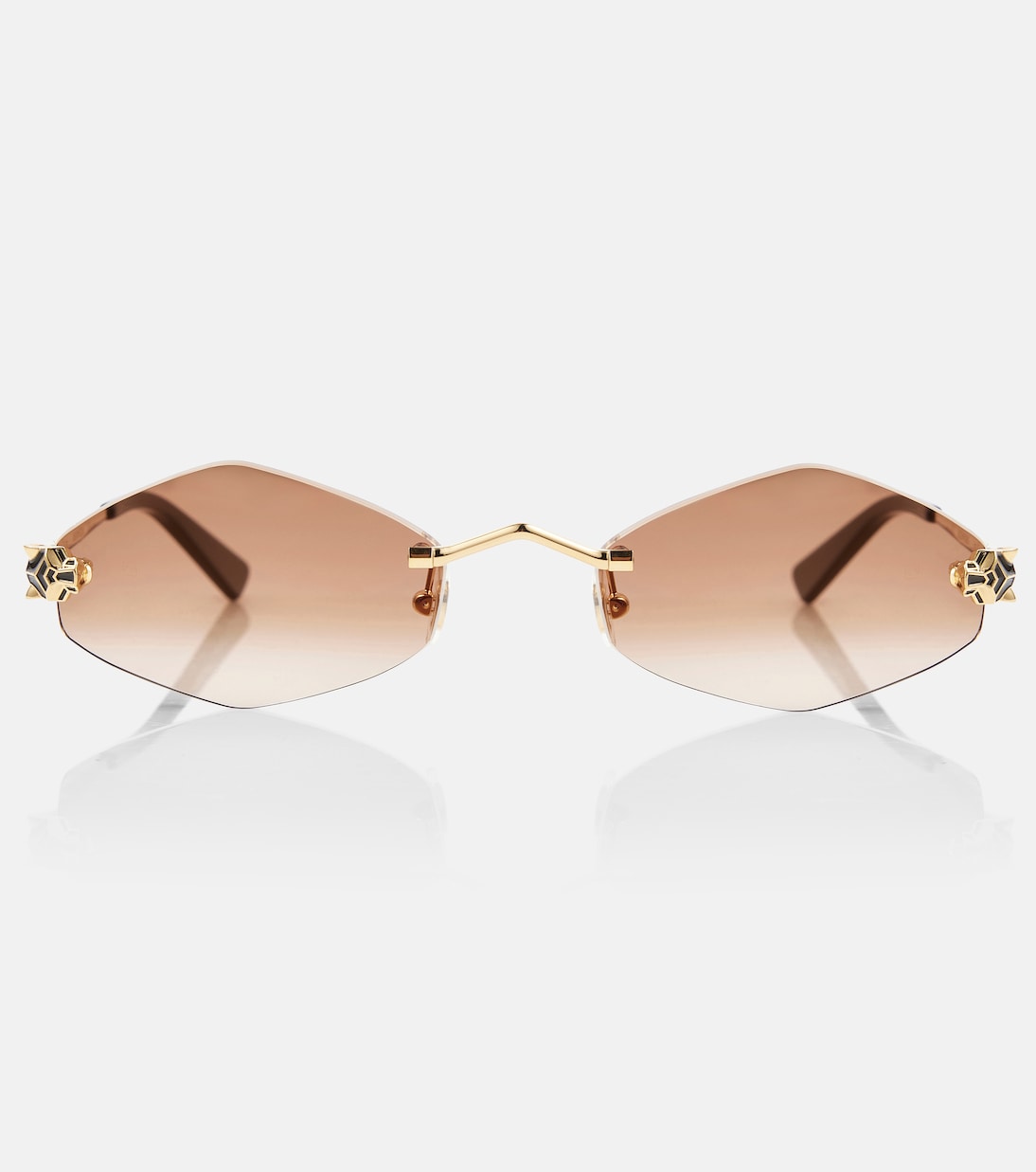 Panthère de Cartier geometric sunglasses | Cartier Eyewear Collection