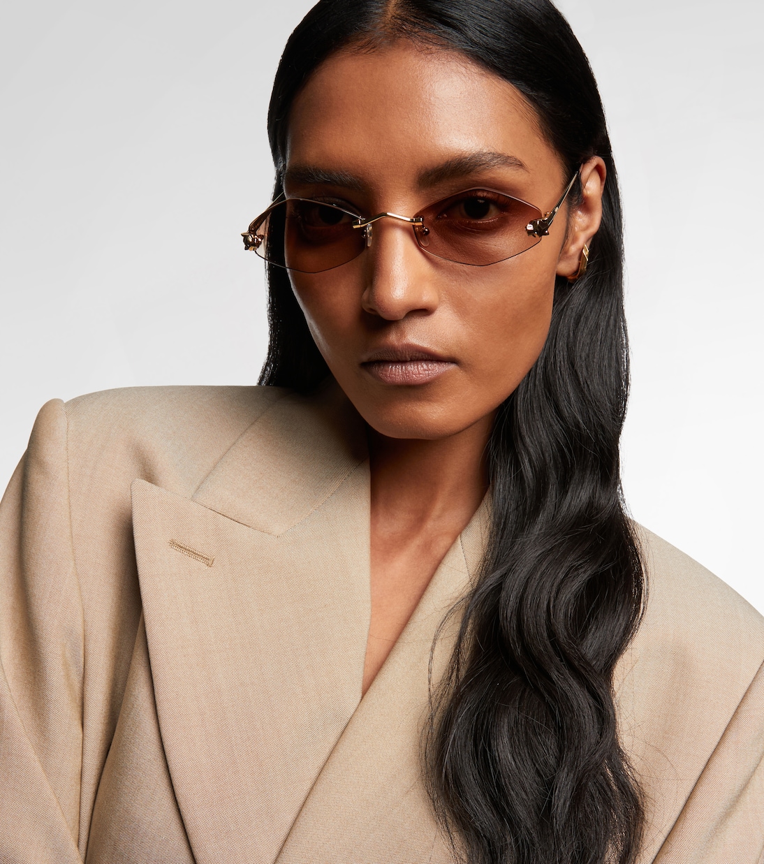 Panthère de Cartier geometric sunglasses | Cartier Eyewear Collection