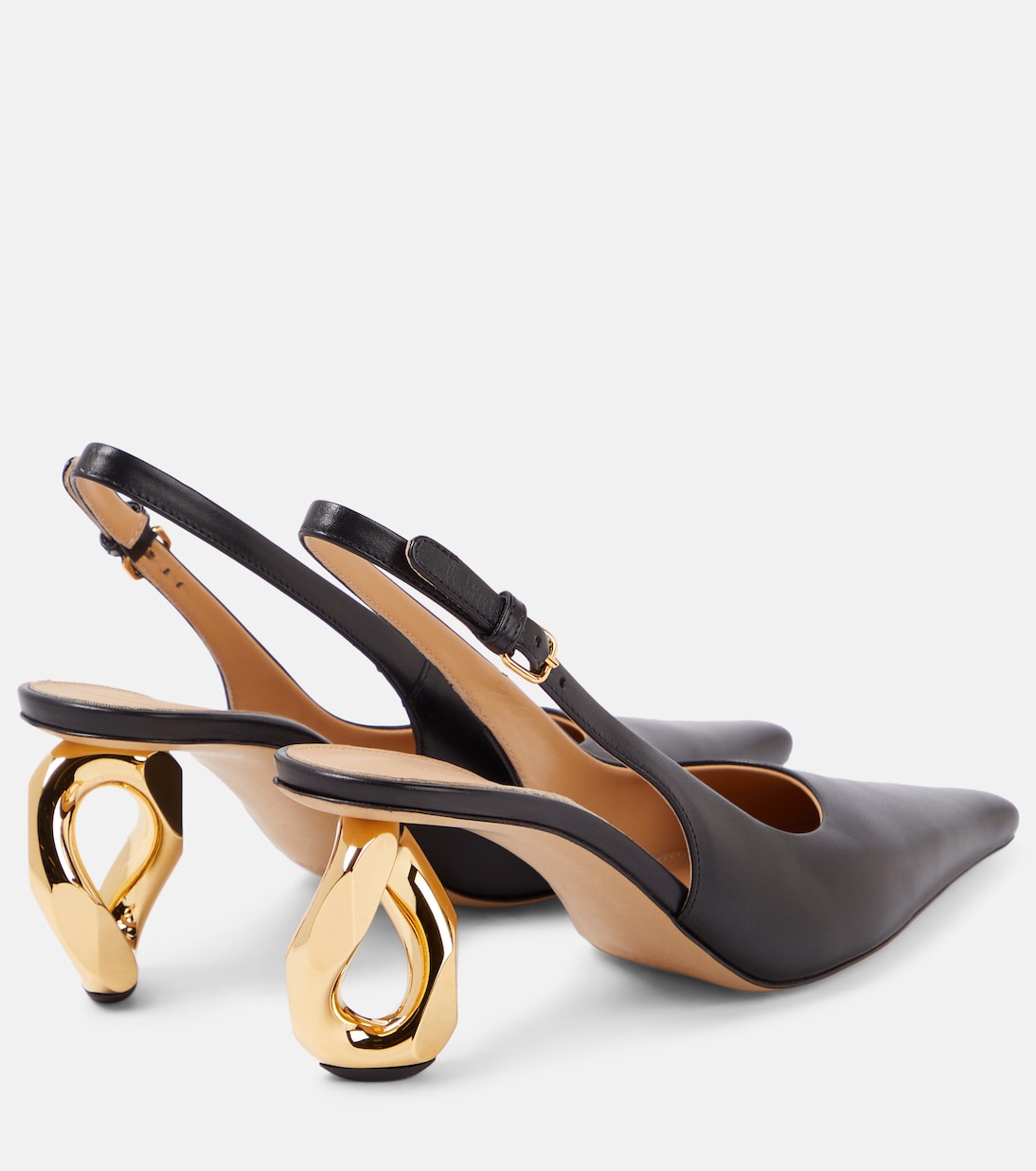 Escarpins Chain Heel en cuir | JW Anderson