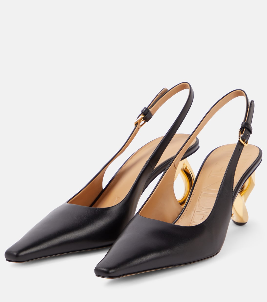 Escarpins Chain Heel en cuir | JW Anderson