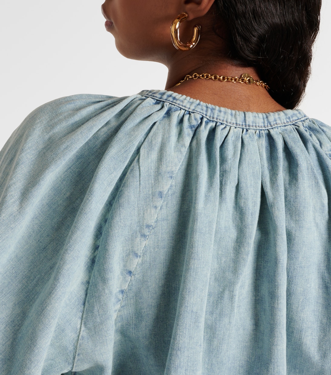 Top aus Denim | Frame