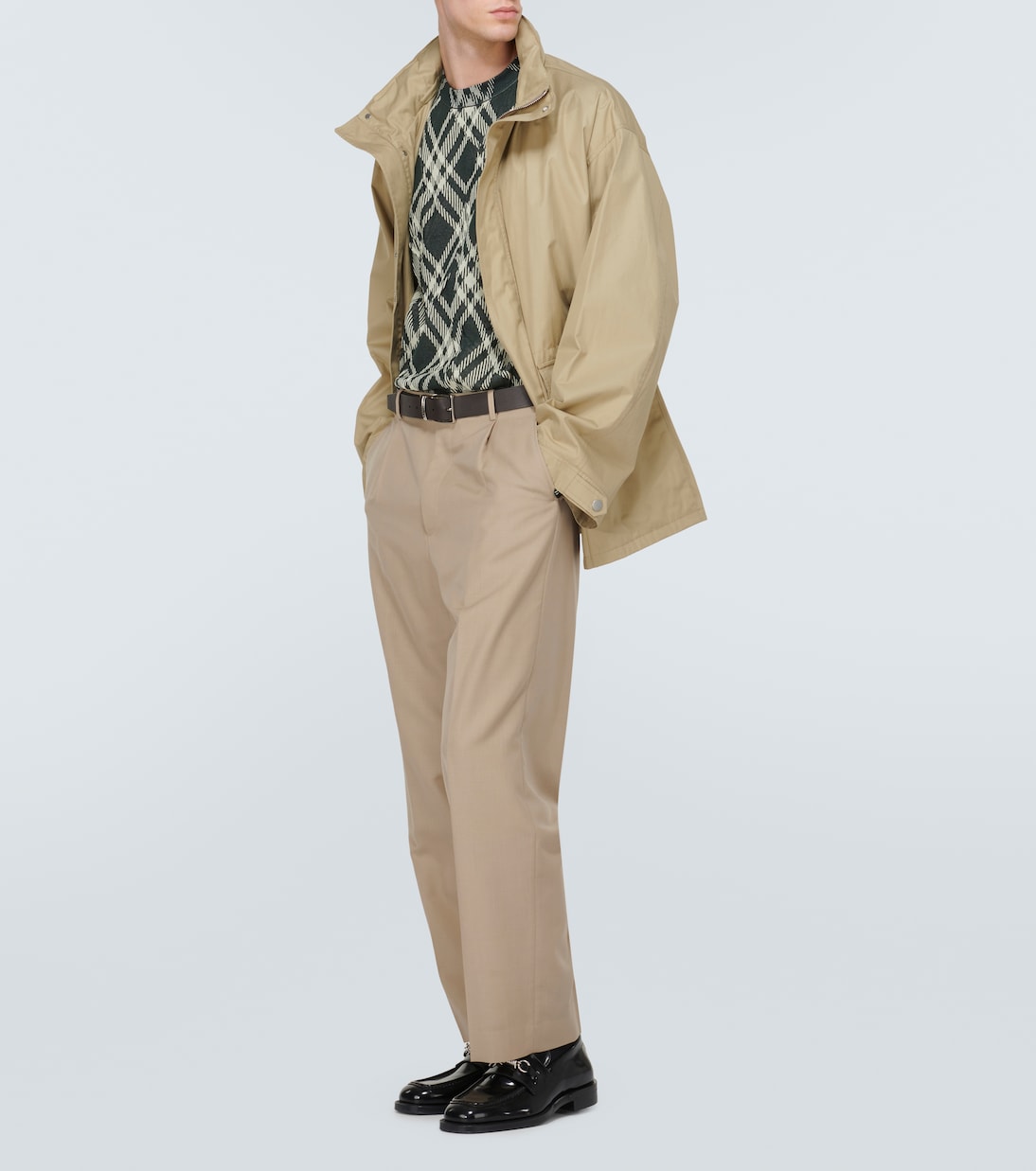 EKD embroidered cotton jacket | Burberry