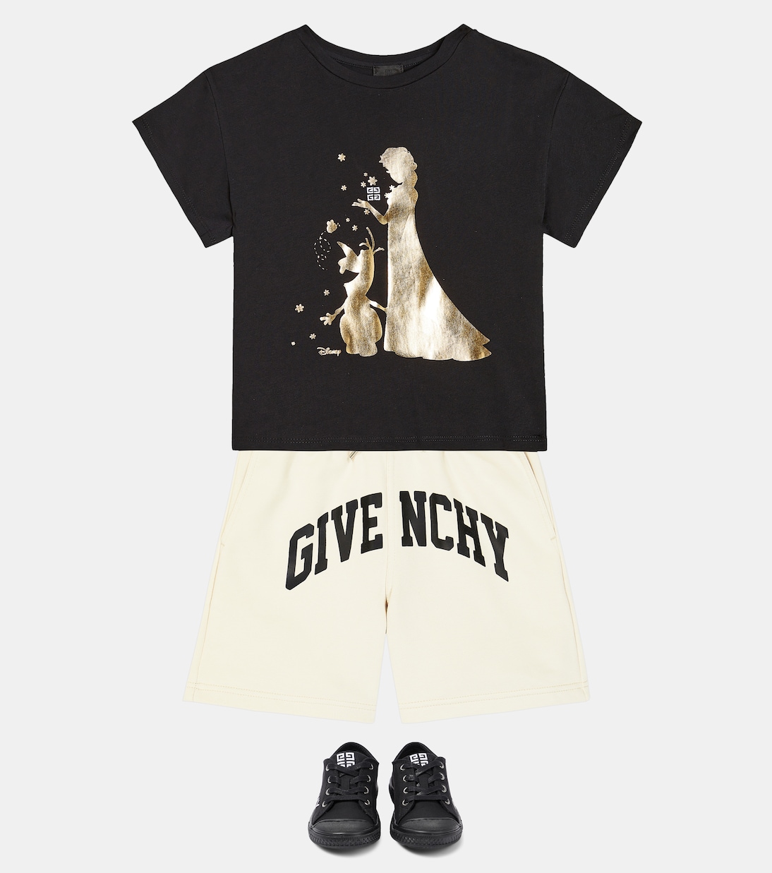 x Disney® Frozen printed cotton T-shirt | Givenchy Kids