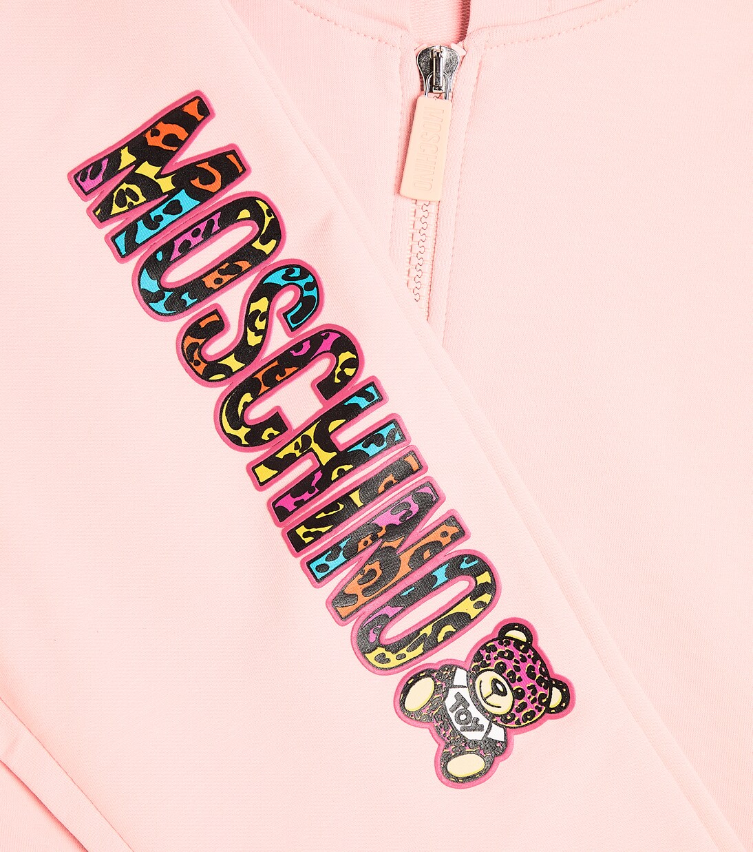 Cotton-blend jersey tracksuit | Moschino Kids