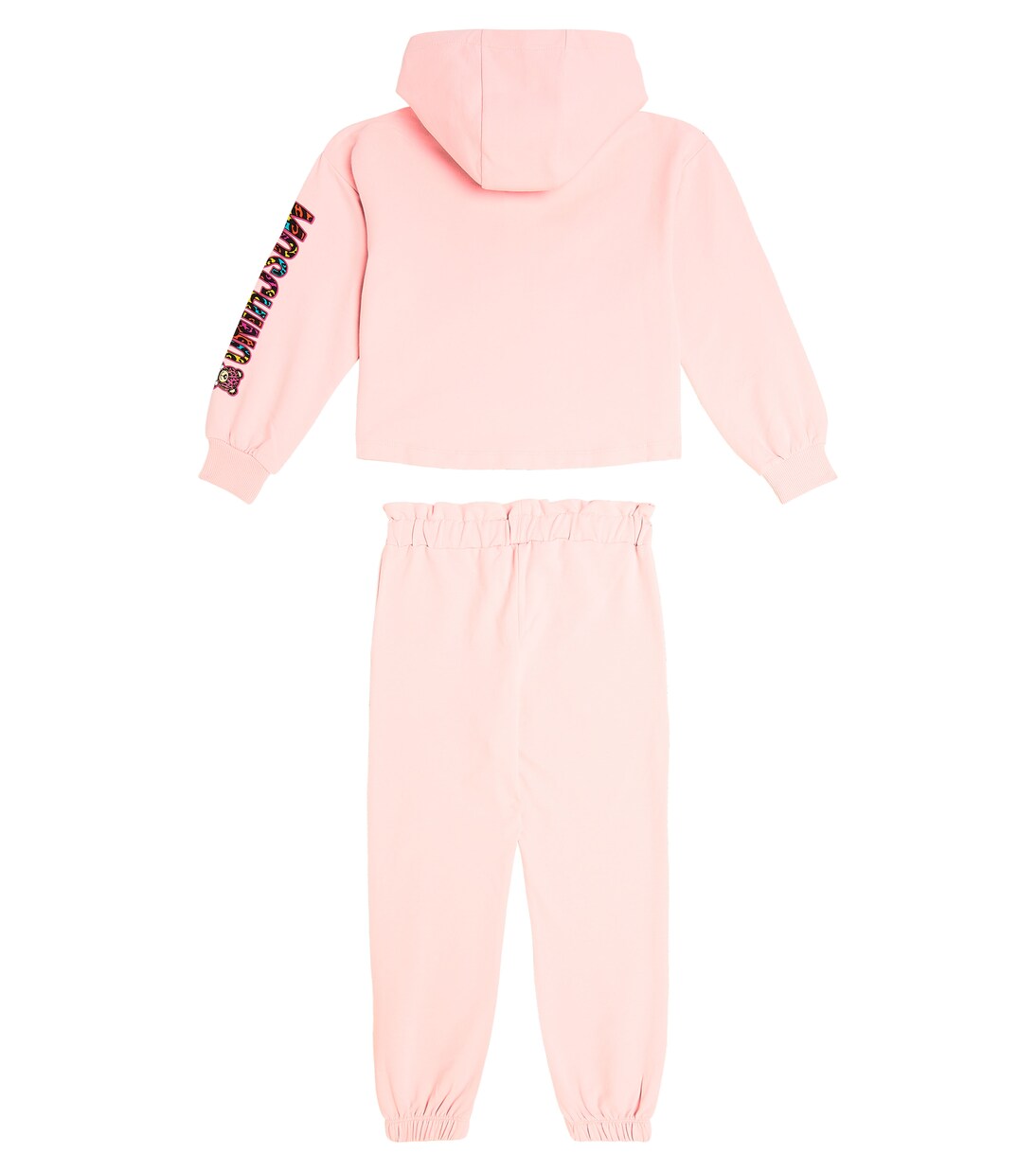 Cotton-blend jersey tracksuit | Moschino Kids