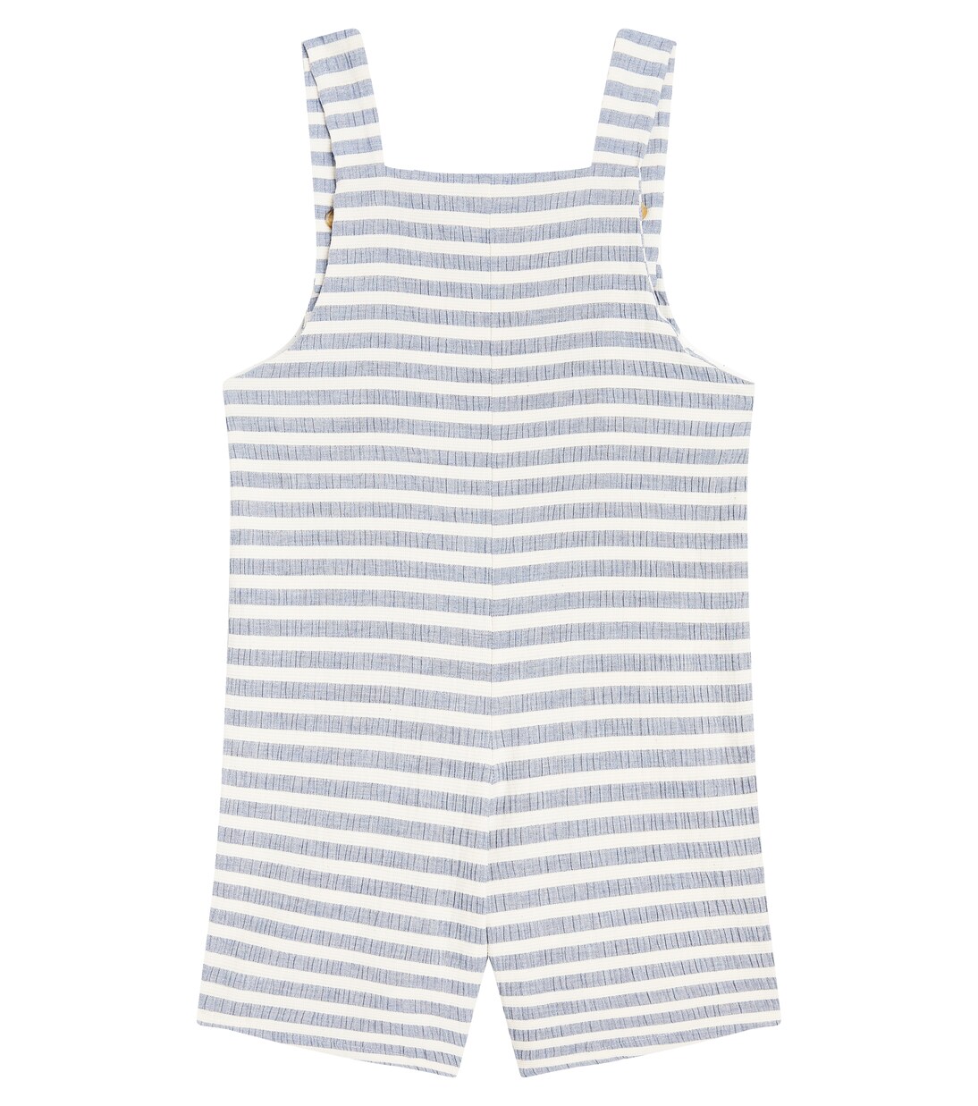 Dann striped cotton-blend overalls | Donsje
