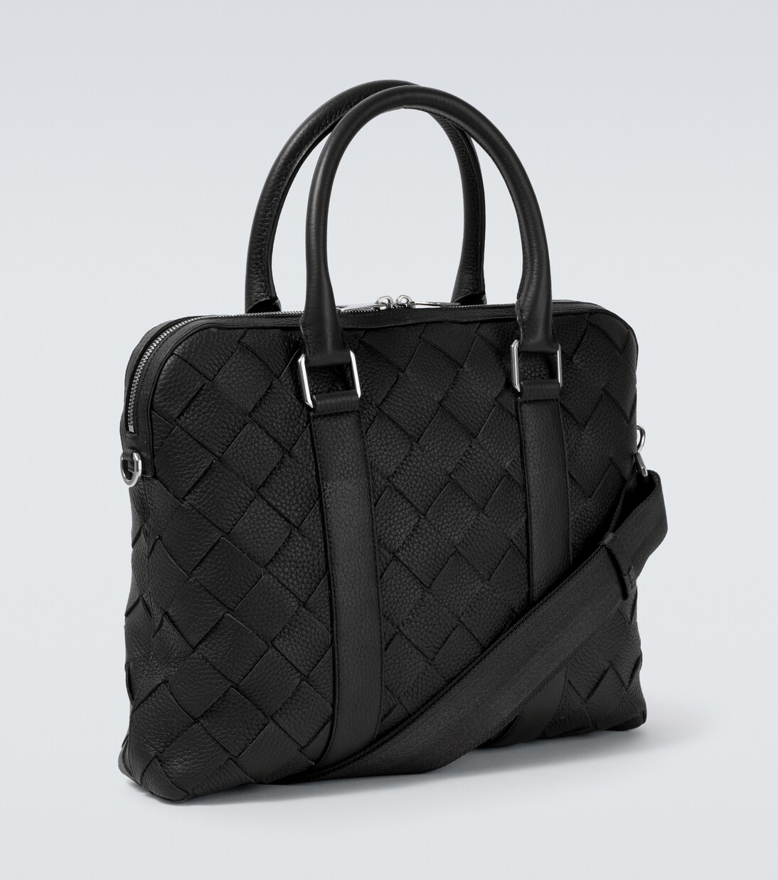 Aktentasche Slim Intrecciato aus Leder | Bottega Veneta