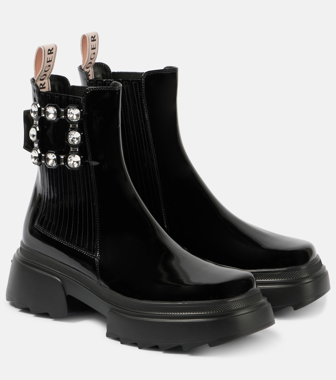 Wallaviv patent leather Chelsea boots | Roger Vivier