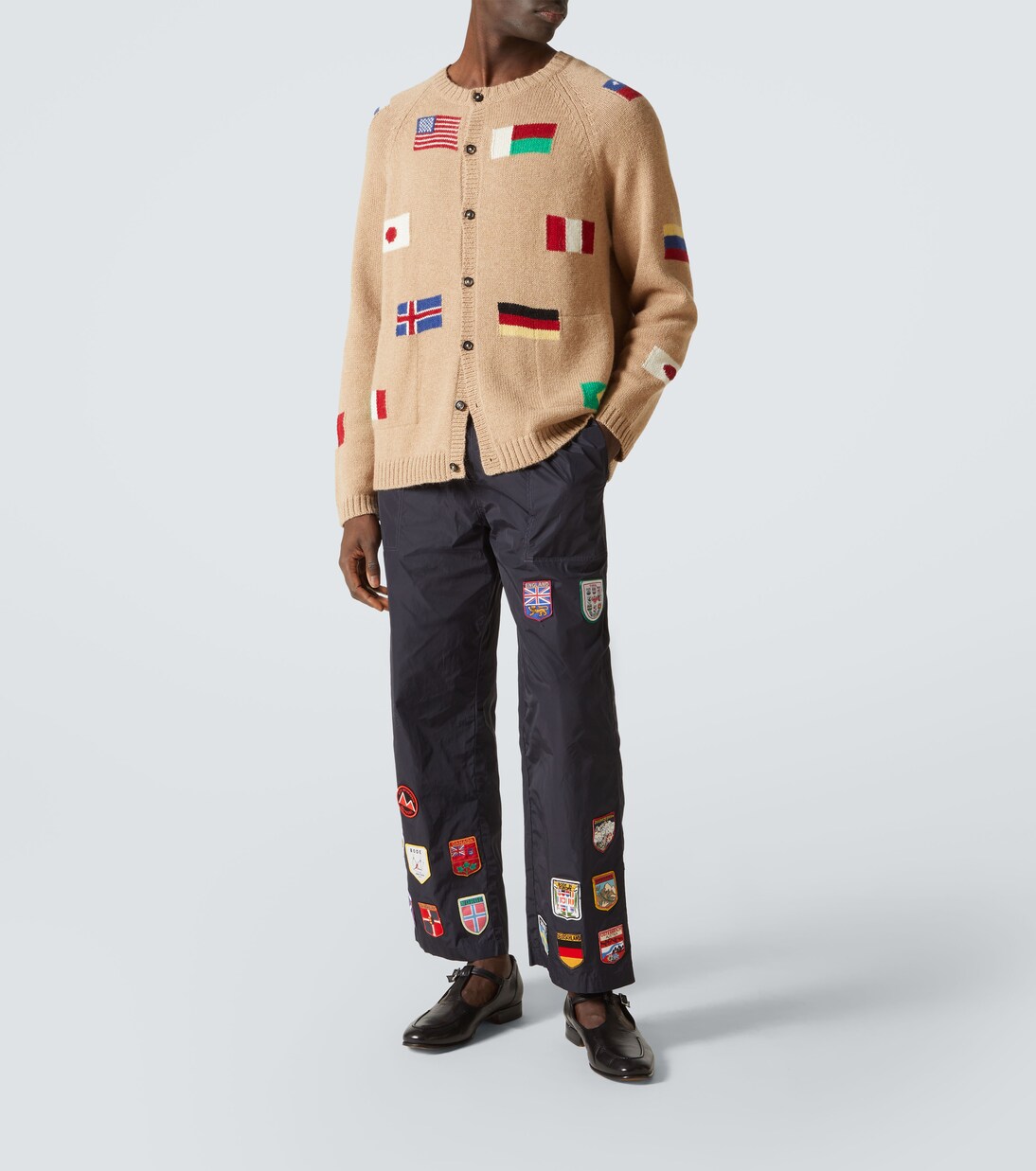 Pantalon ample Interrail brodé | Bode