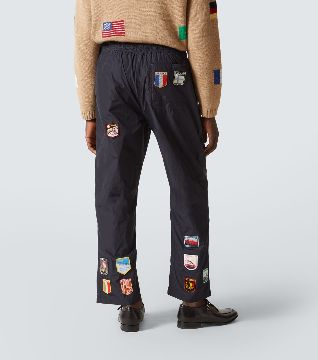 Pantalon ample Interrail brodé | Bode