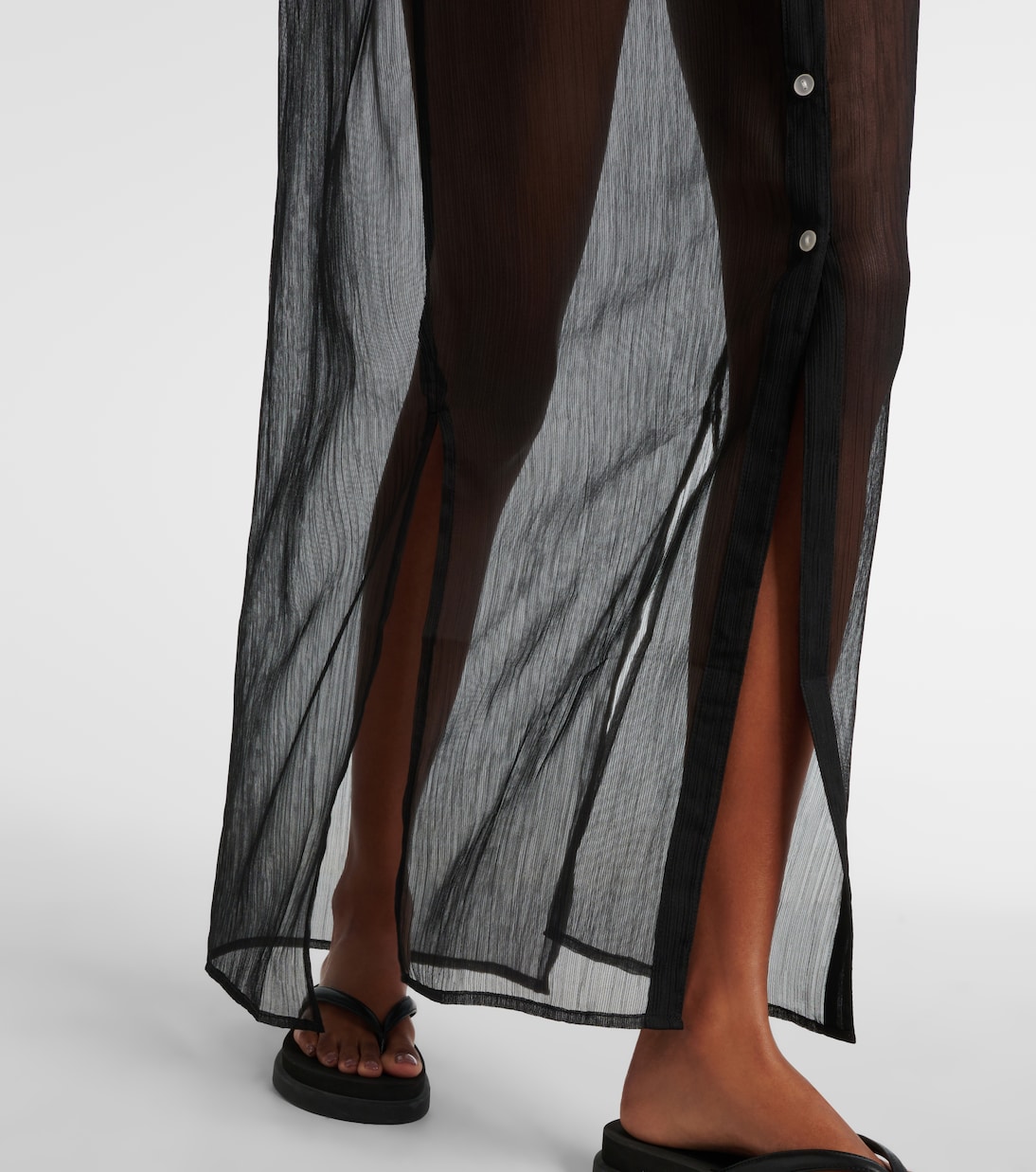 Hemdblusenkleid Mika aus Mesh | Jade Swim