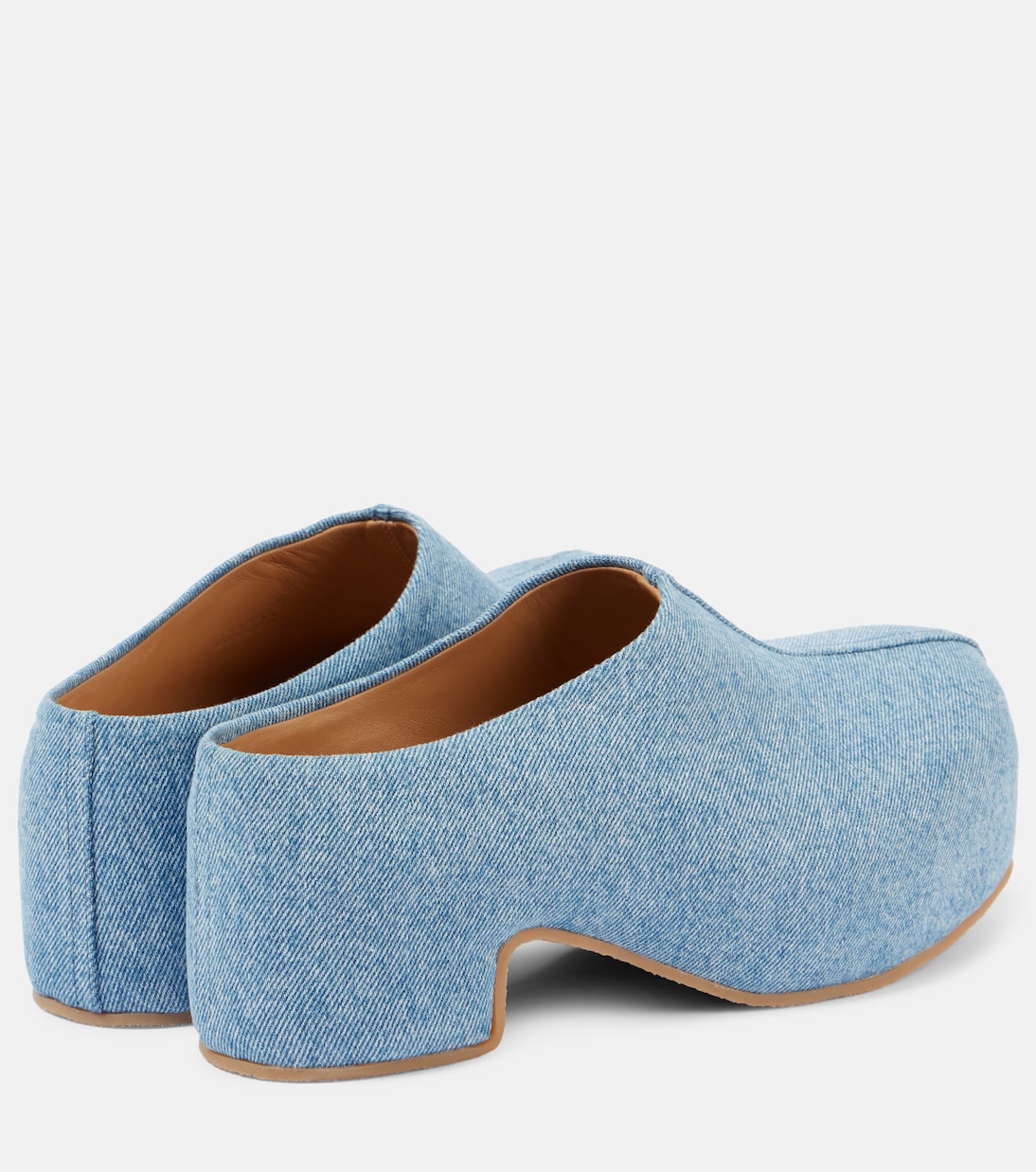 Mules in denim | Dries Van Noten