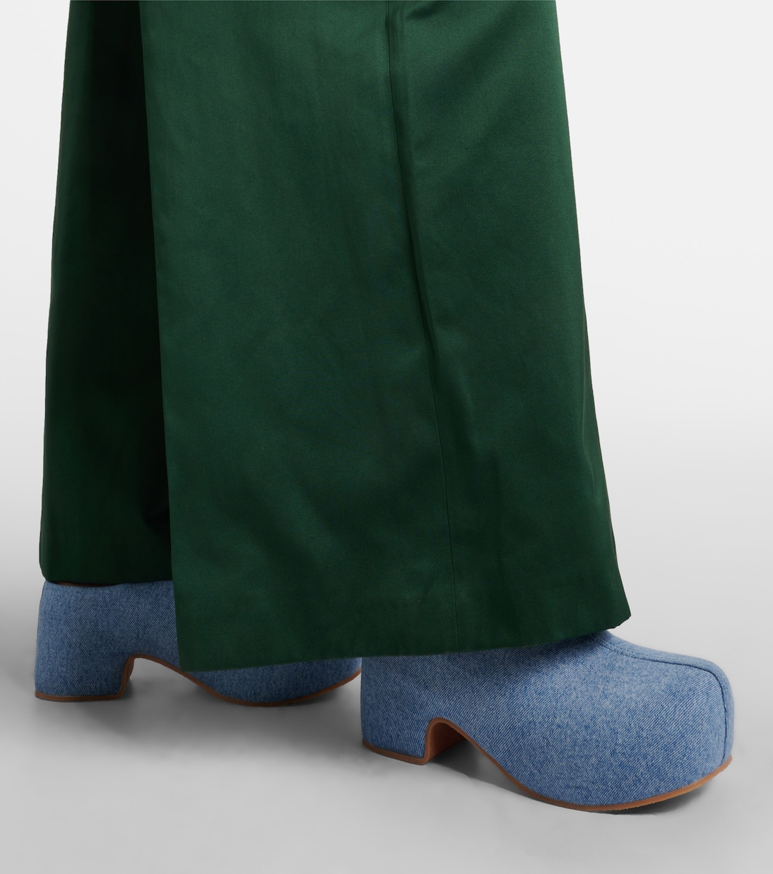 Mules in denim | Dries Van Noten