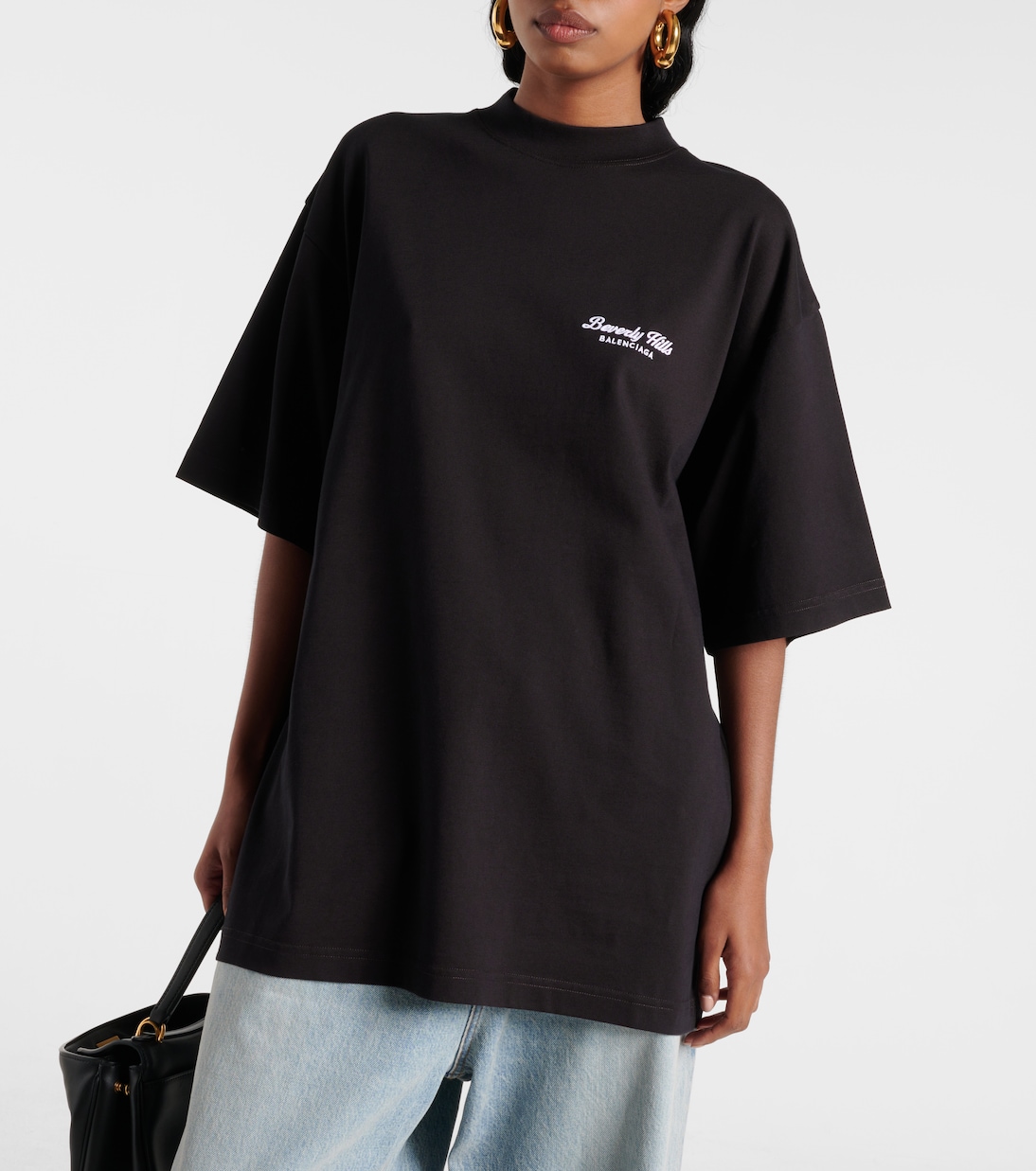 Printed cotton jersey T-shirt | Balenciaga