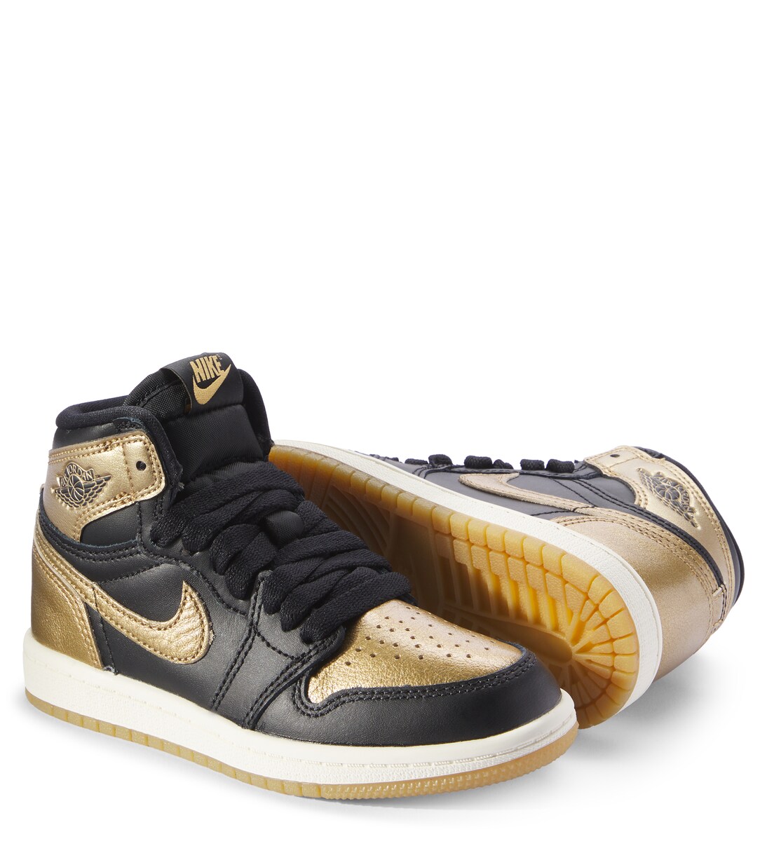 Sneakers Air Jordan 1 Retro OG aus Leder | Nike Kids