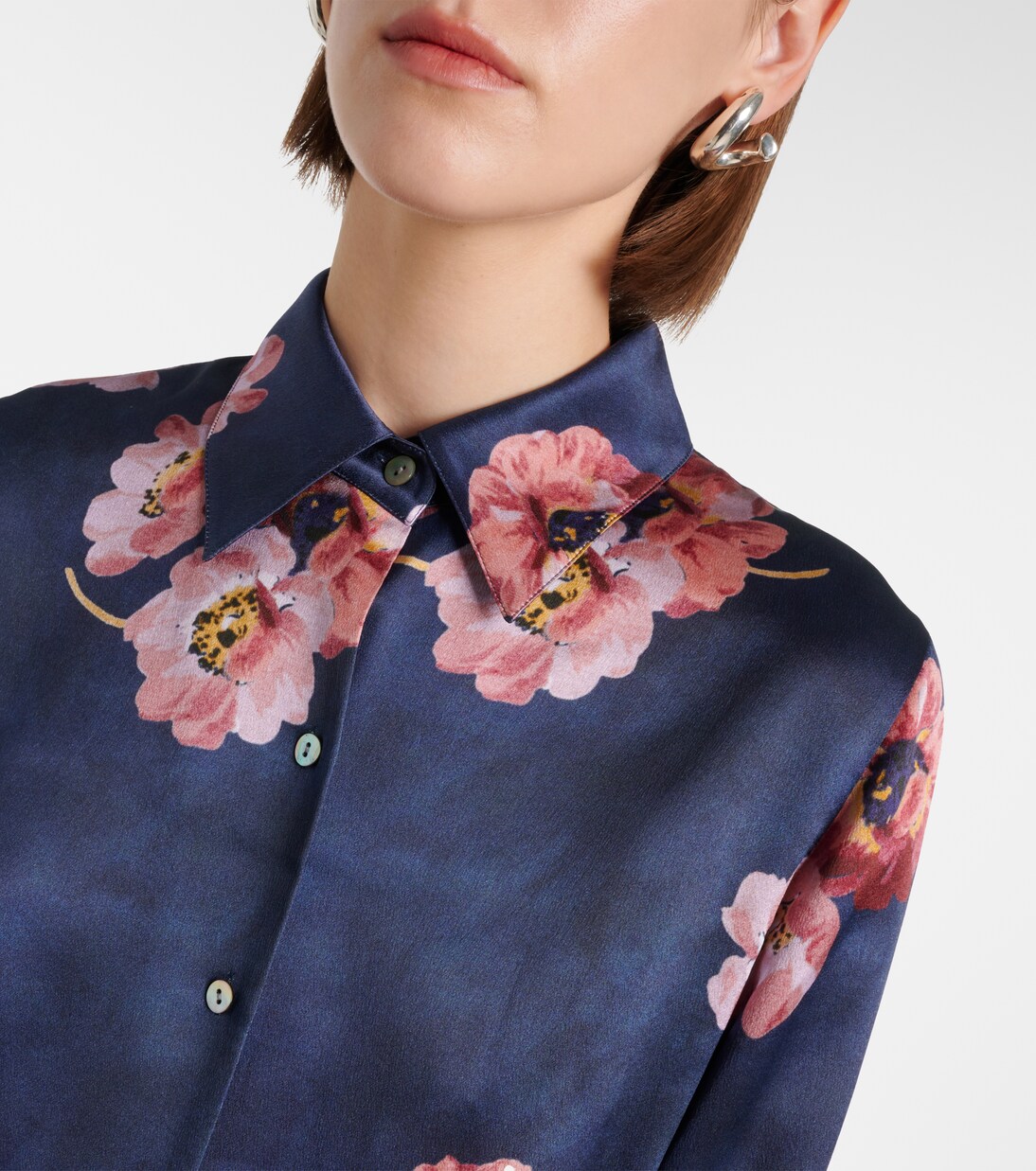 Hemd aus Seide | Vince