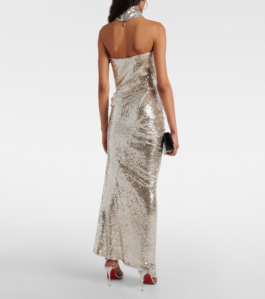 Robe longue Exhilarate à sequins | Maticevski