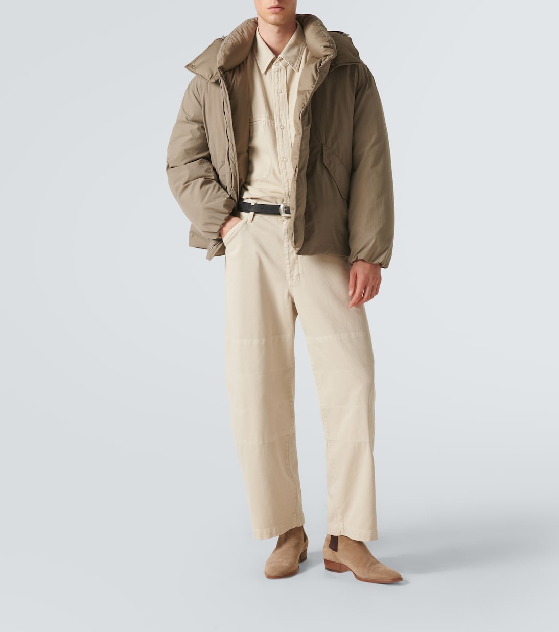 Cotton-blend down jacket | Lemaire