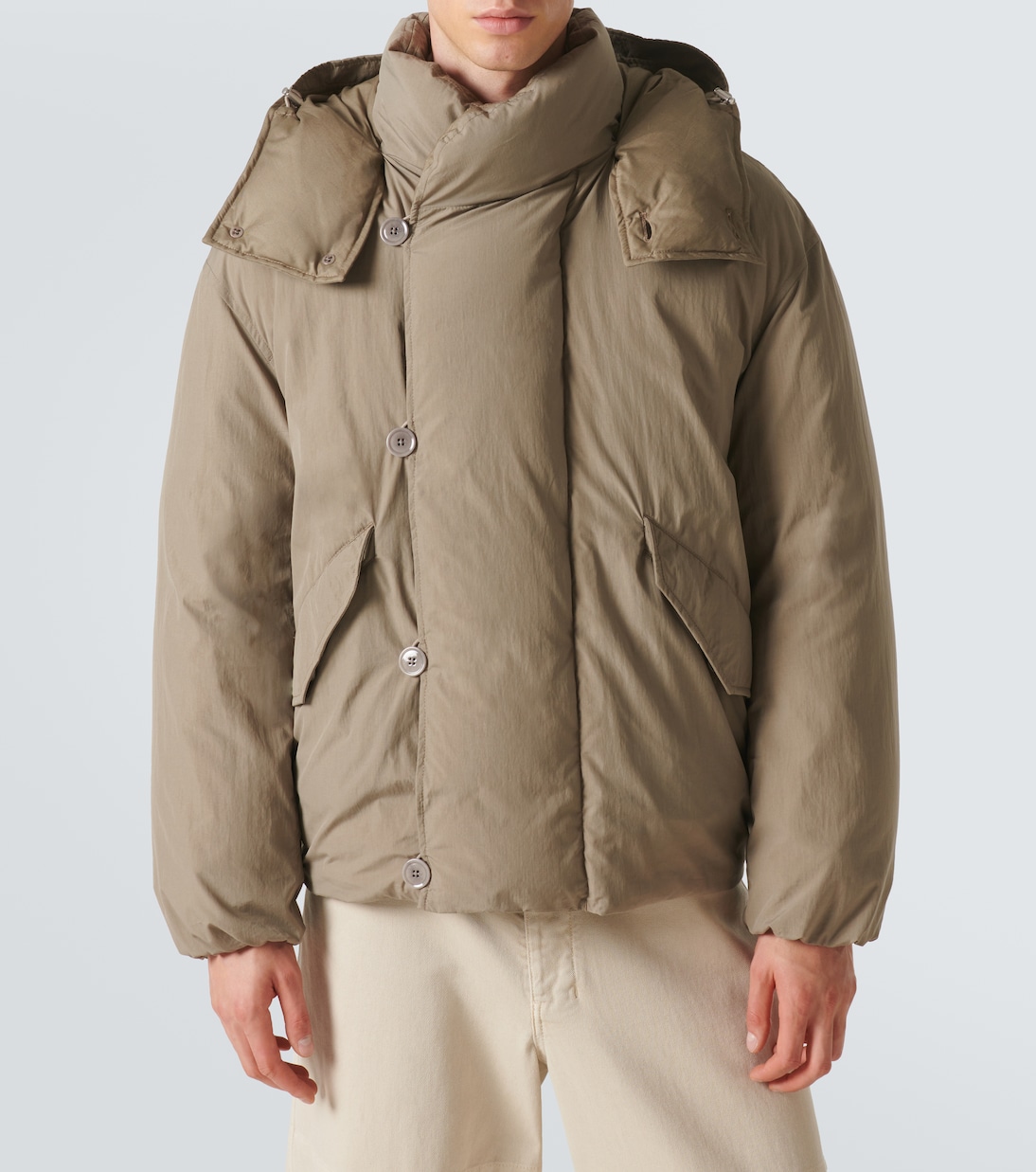 Cotton-blend down jacket | Lemaire
