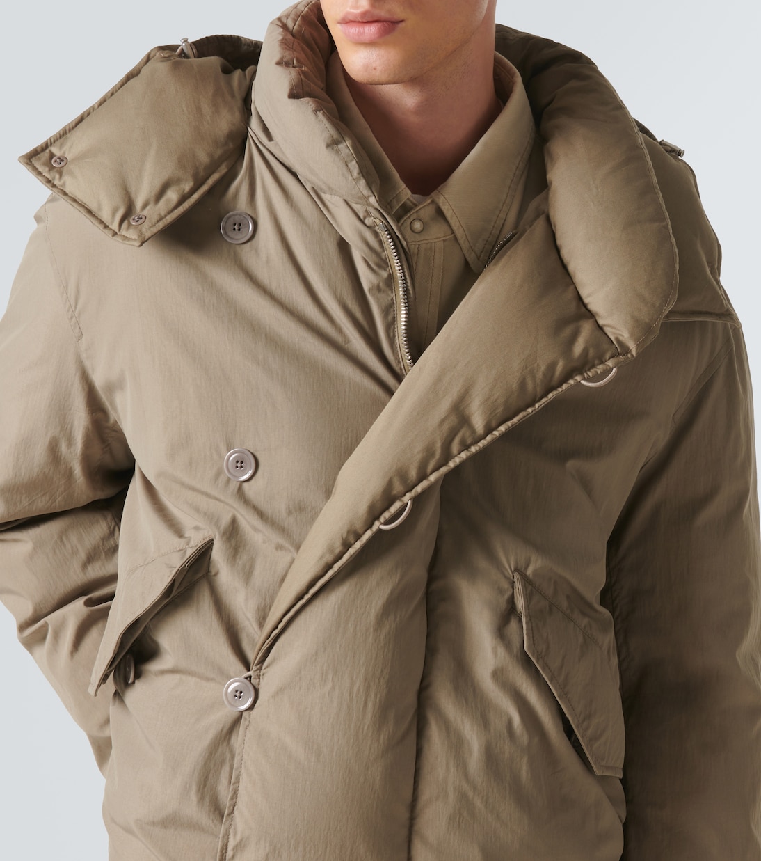 Cotton-blend down jacket | Lemaire