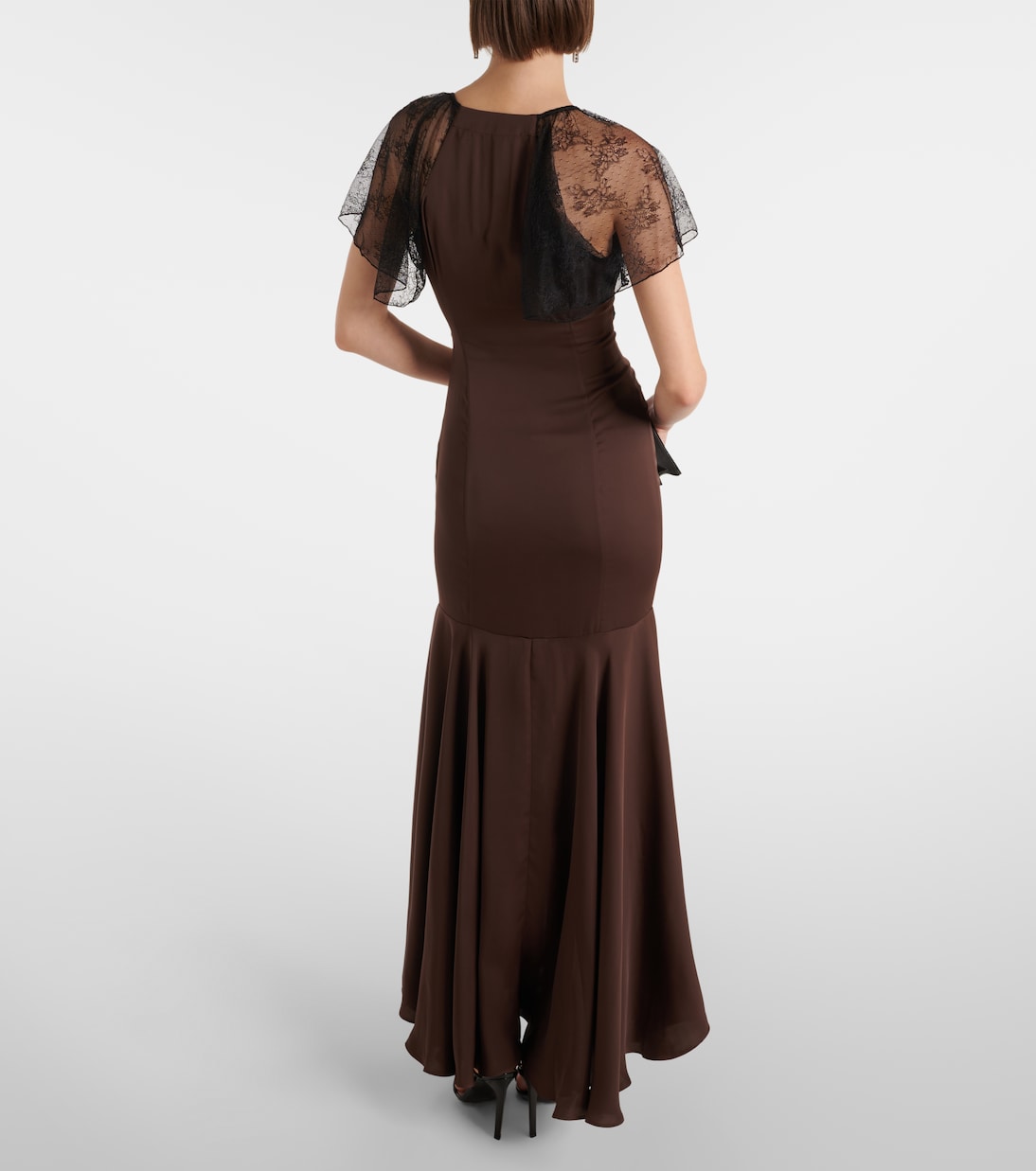 Maxikleid mit Spitze | Rotate