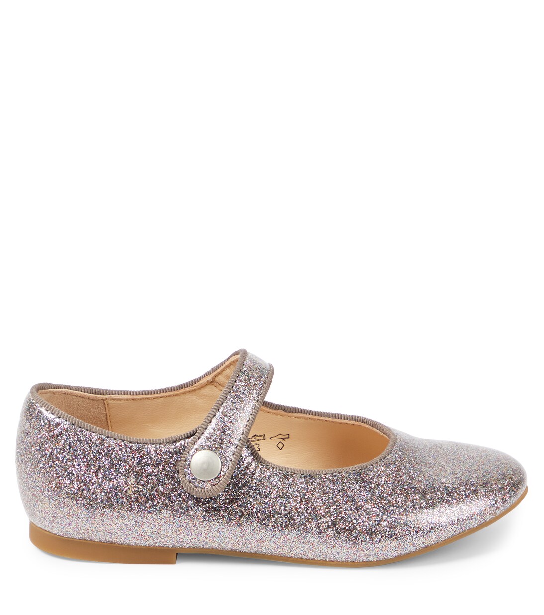Daisy Baby glitter Mary Jane flats | Pom d'Api