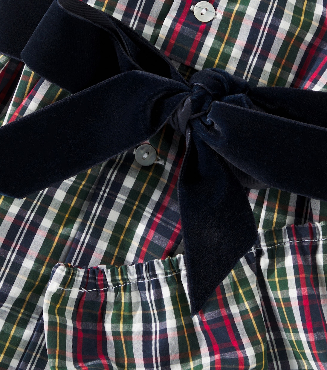 Baby Alicia cotton dress and bloomers set | La Coqueta