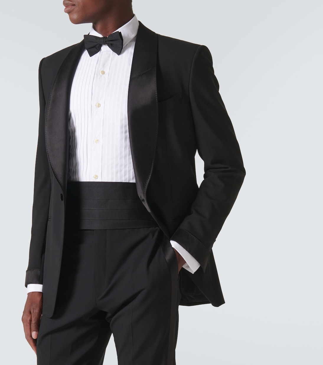 Silk grosgrain cummerbund | Rubinacci