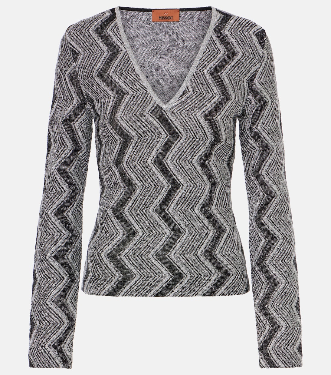 Pull Zig Zag métallisée | Missoni