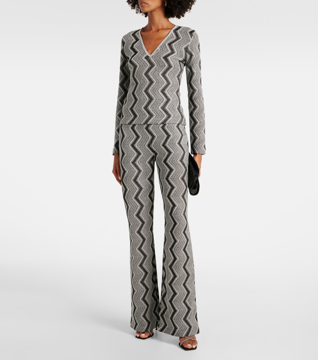 Pull Zig Zag métallisée | Missoni
