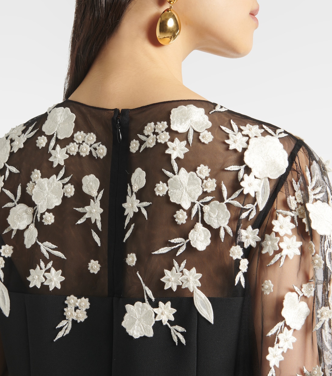 Besticktes Minikleid | Carolina Herrera