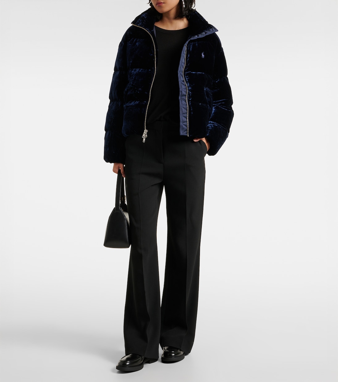 Daunenjacke aus Samt | Polo Ralph Lauren