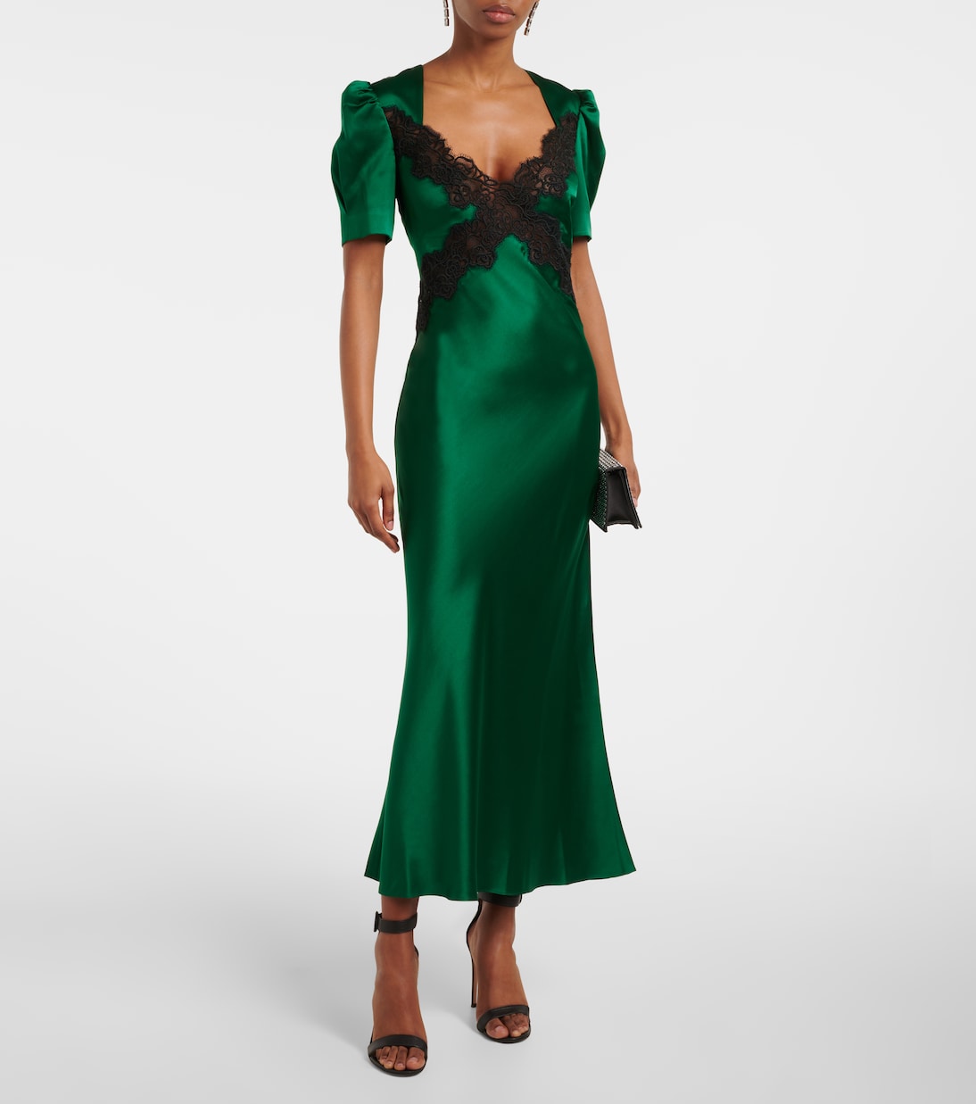 Robe Charelle en satin de soie | Rebecca Vallance