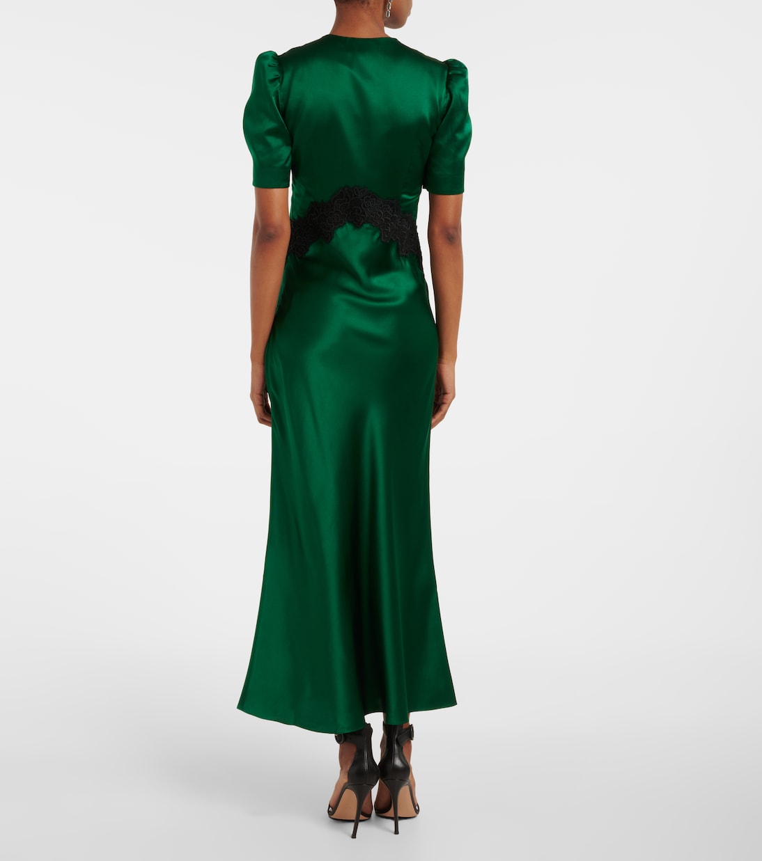 Robe Charelle en satin de soie | Rebecca Vallance