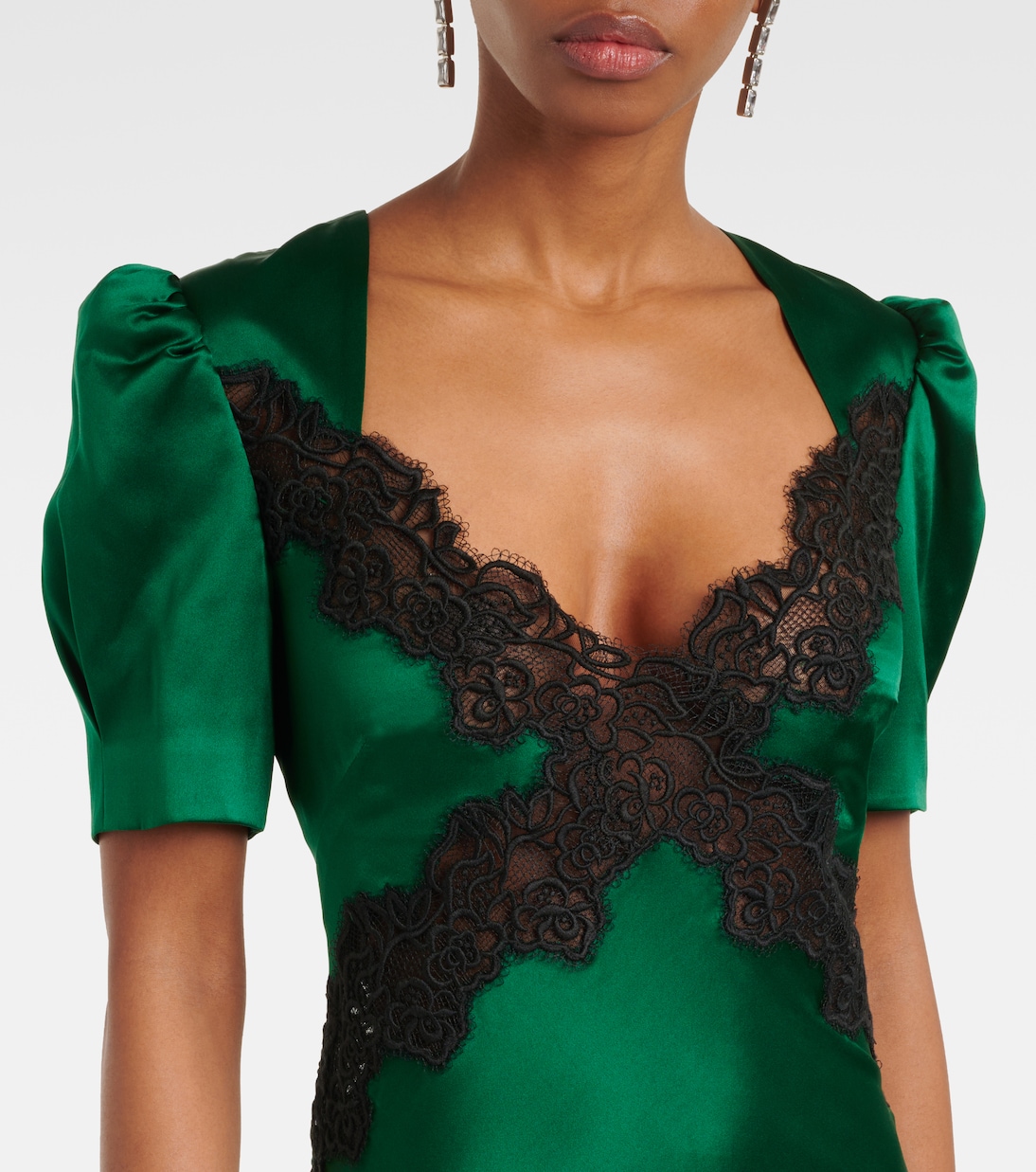 Robe Charelle en satin de soie | Rebecca Vallance