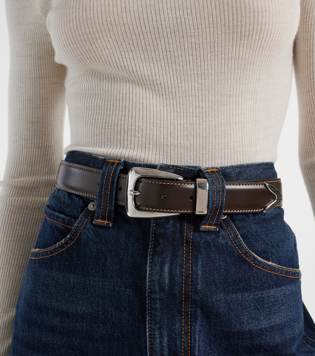 Cintura Benny in pelle | Khaite