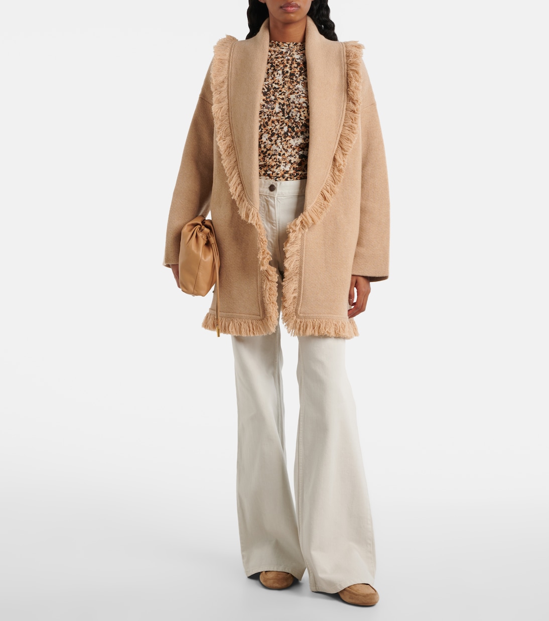 Loafers Giorgia aus Veloursleder | Gianvito Rossi