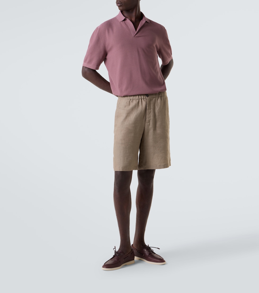 Sea-Sail Walk leather boat shoes | Loro Piana