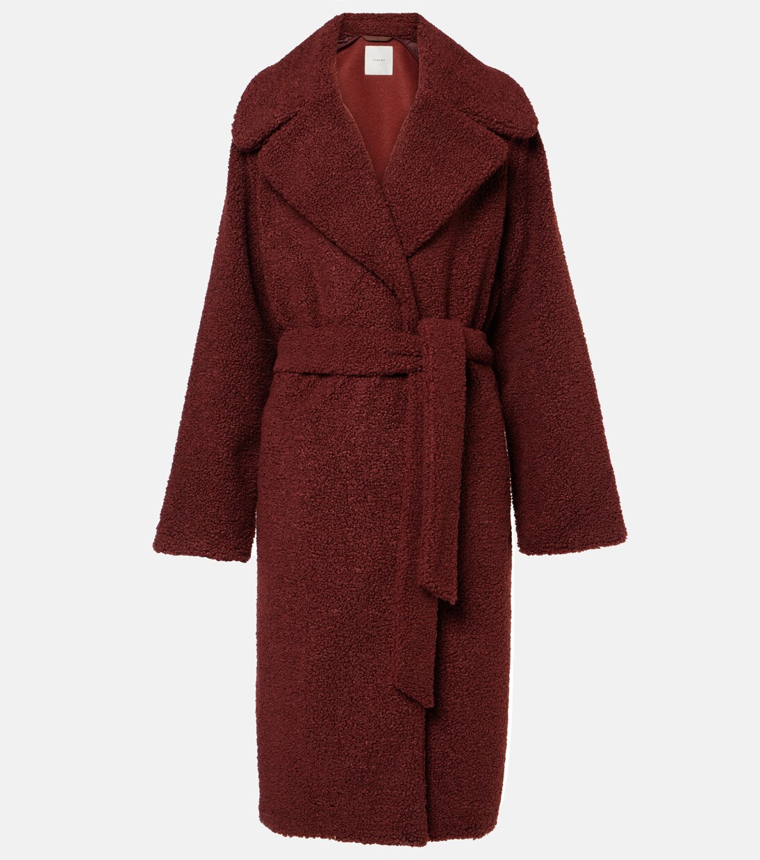 Vermont faux shearling wrap coat | Varley