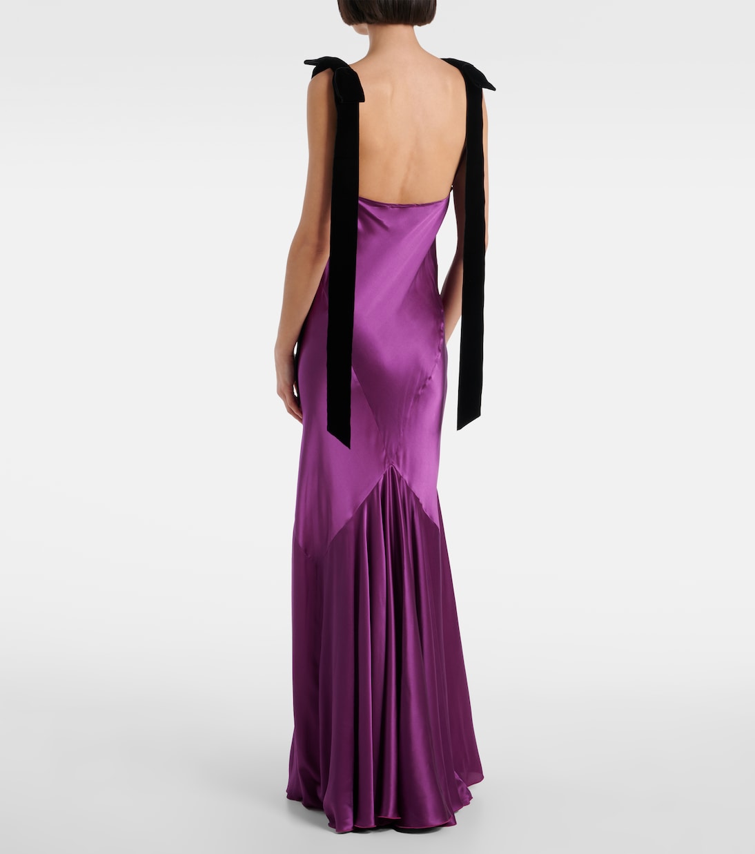 Maxikleid aus Satin | Nina Ricci