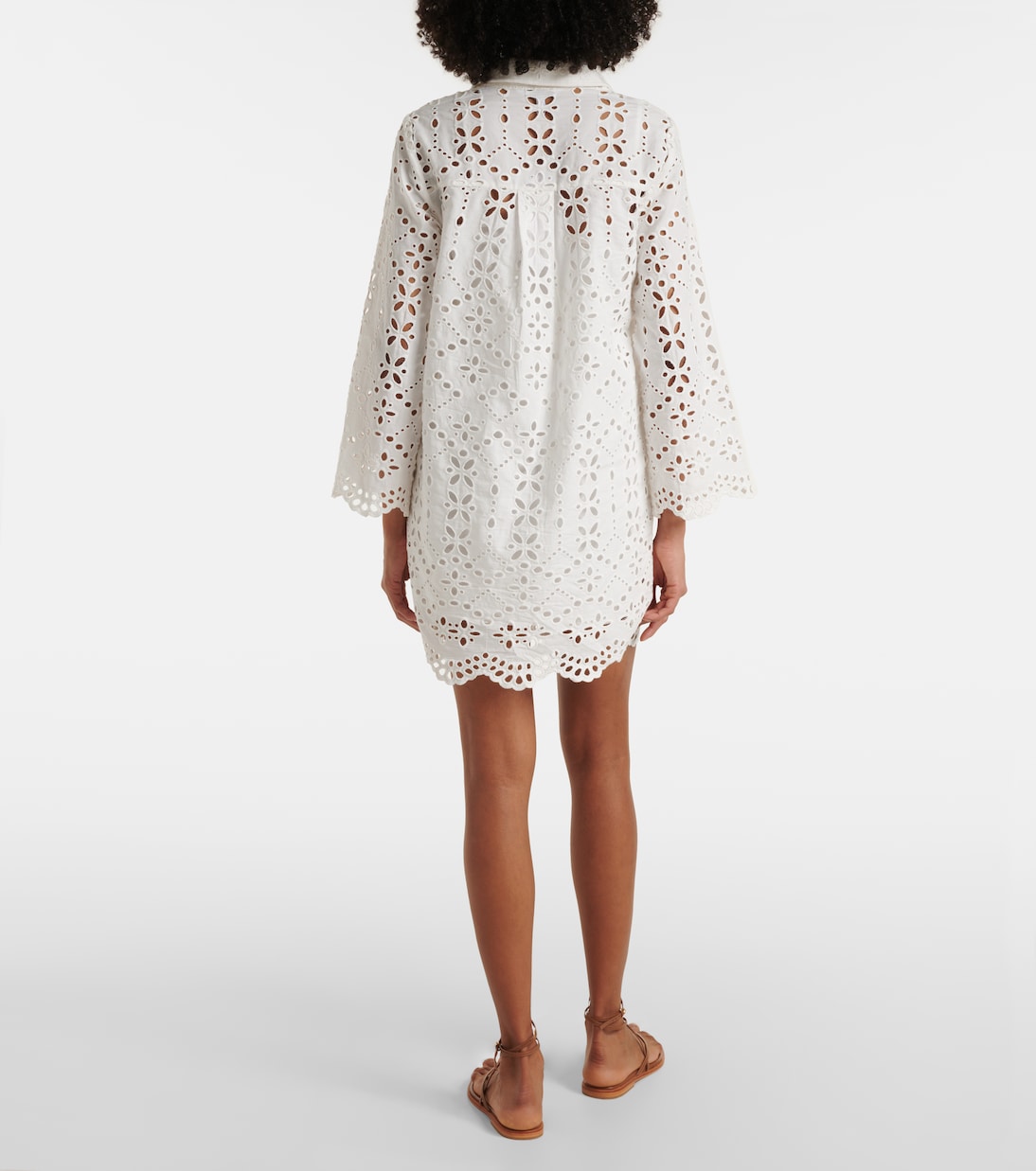 Abito chemisier Sumatra in sangallo | Veronica Beard