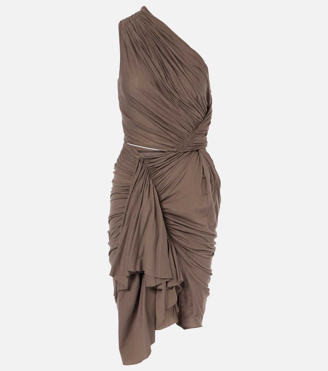 Robe DRKSHDW Fog en coton | Rick Owens