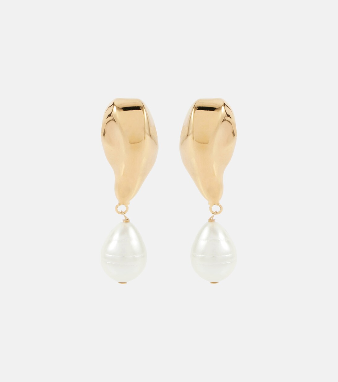 Boucles d’oreilles à perles fantaisie | Oscar de la Renta