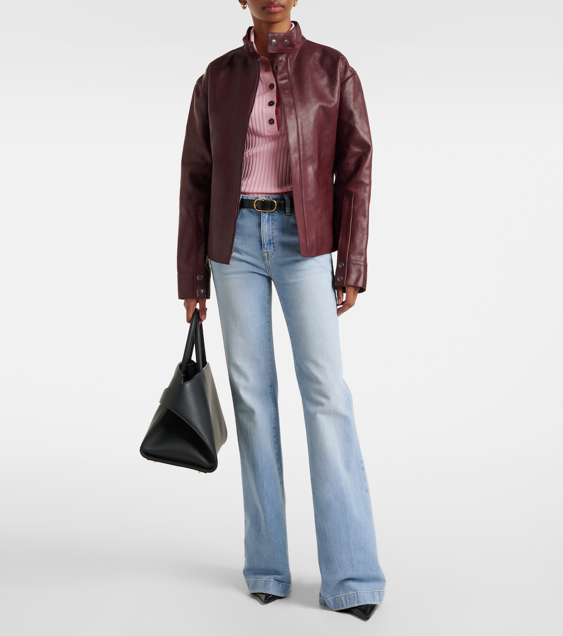 Jeans flared Tropea de tiro alto | AG Jeans