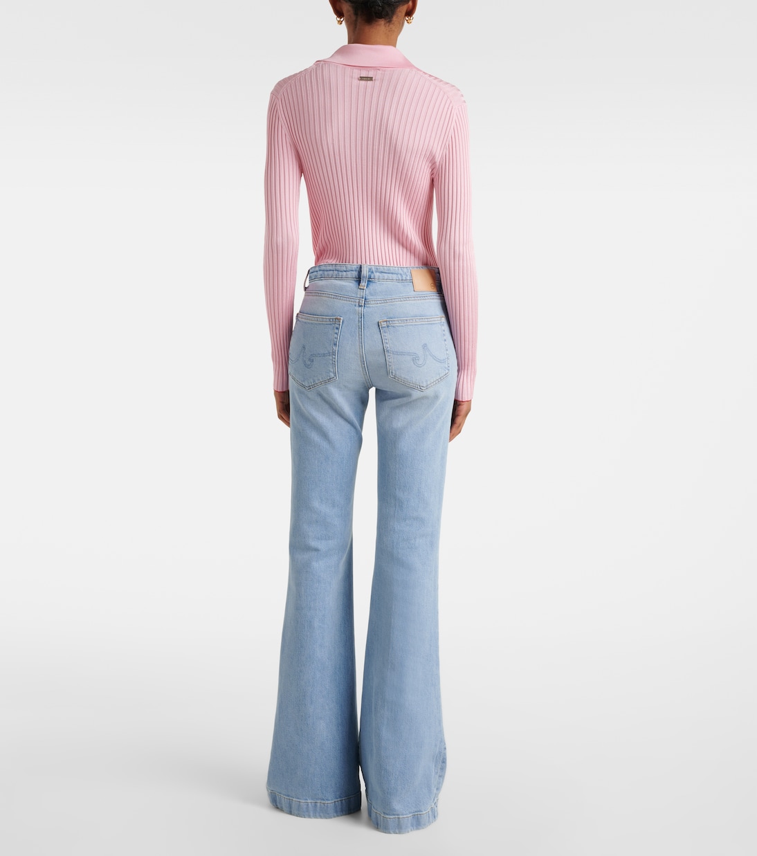 Jeans flared Tropea de tiro alto | AG Jeans