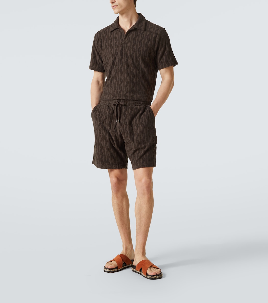 Shorts Augusto aus Baumwolle | Frescobol Carioca