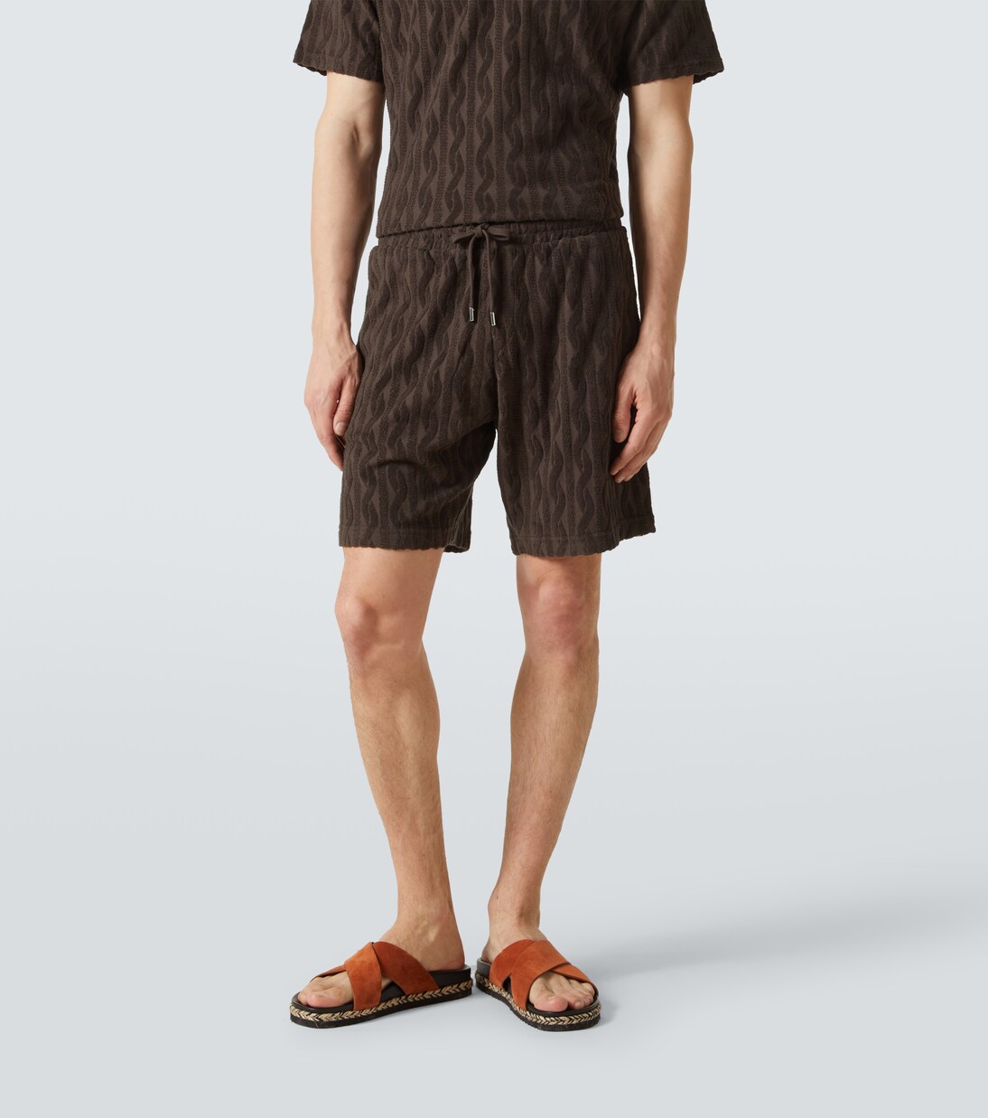 Shorts Augusto aus Baumwolle | Frescobol Carioca